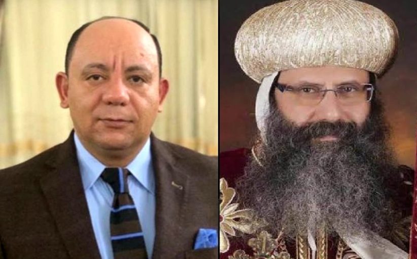 تهنئة من رجل الاعمال صفوت عبده الانبا بيجوال اسقف ورئيس الدير المحرق بمناسبة عيد القيامة المجيد