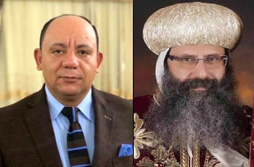 تهنئة من رجل الاعمال صفوت عبده الانبا بيجوال اسقف ورئيس الدير المحرق بمناسبة عيد القيامة المجيد