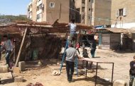 حملات مكثفة لإزالة الإشغالات ورفع المخلفات بمدينة المستقبل استعدادًا للأعياد