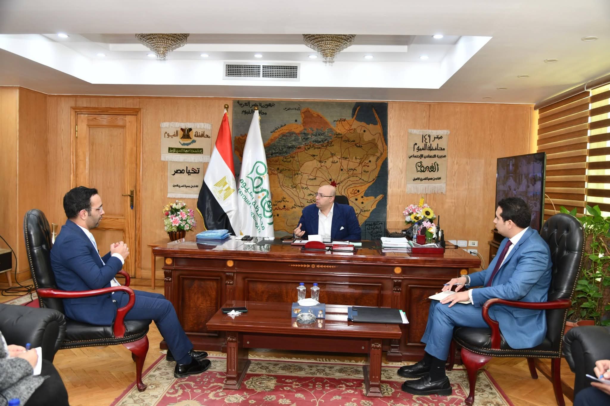 الفيوم تقترب من إطلاق لوحة معلومات رقمية لدعم القرار بالتعاون مع مجلس الوزراء