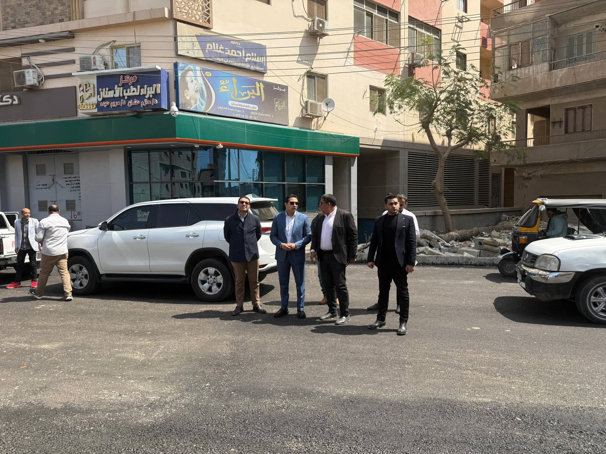 نائب محافظ الفيوم تفقد محطات المخلفات الوسيطة وطريق مدخل سنورس