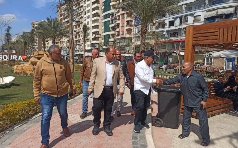 محافظ الدقهلية يتابع جاهزية حدائق المنصورة لاستقبال احتفالات الربيع ويؤكد الحفاظ على كفاءتها
