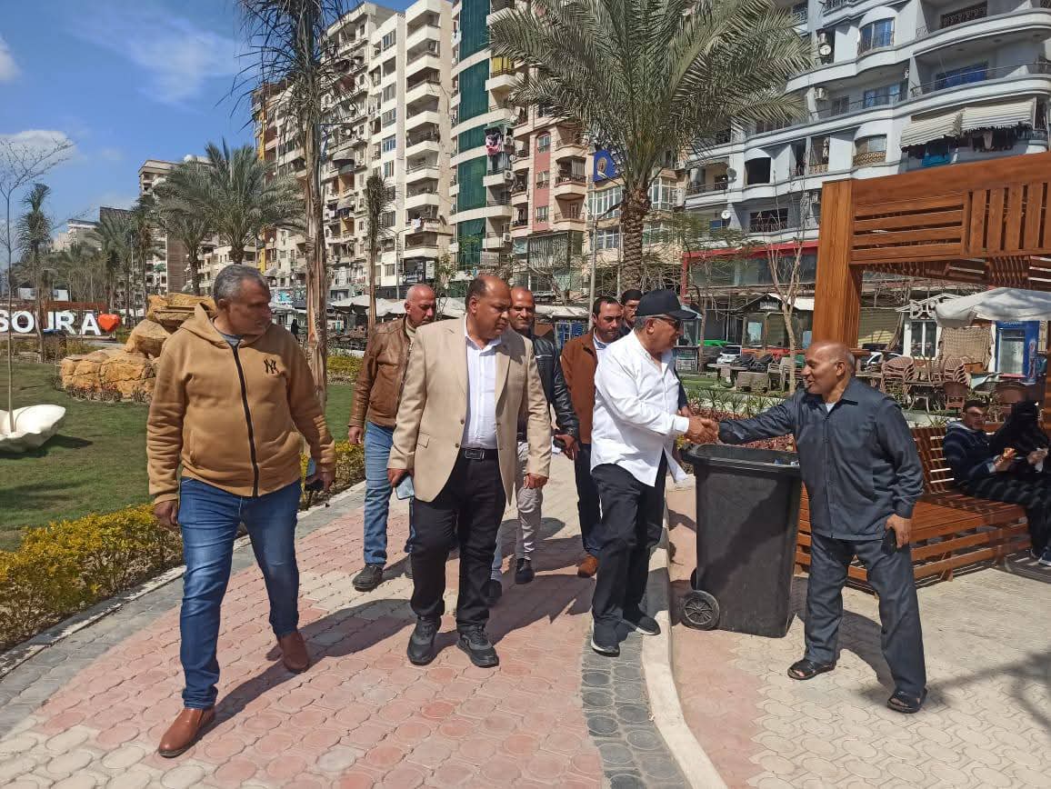 محافظ الدقهلية يتابع جاهزية حدائق المنصورة لاستقبال احتفالات الربيع ويؤكد الحفاظ على كفاءتها