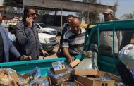 قبل شم النسيم.. إعدام 500 كجم رنجة فاسدة وضبط مخالفات تموينية بالحسينية