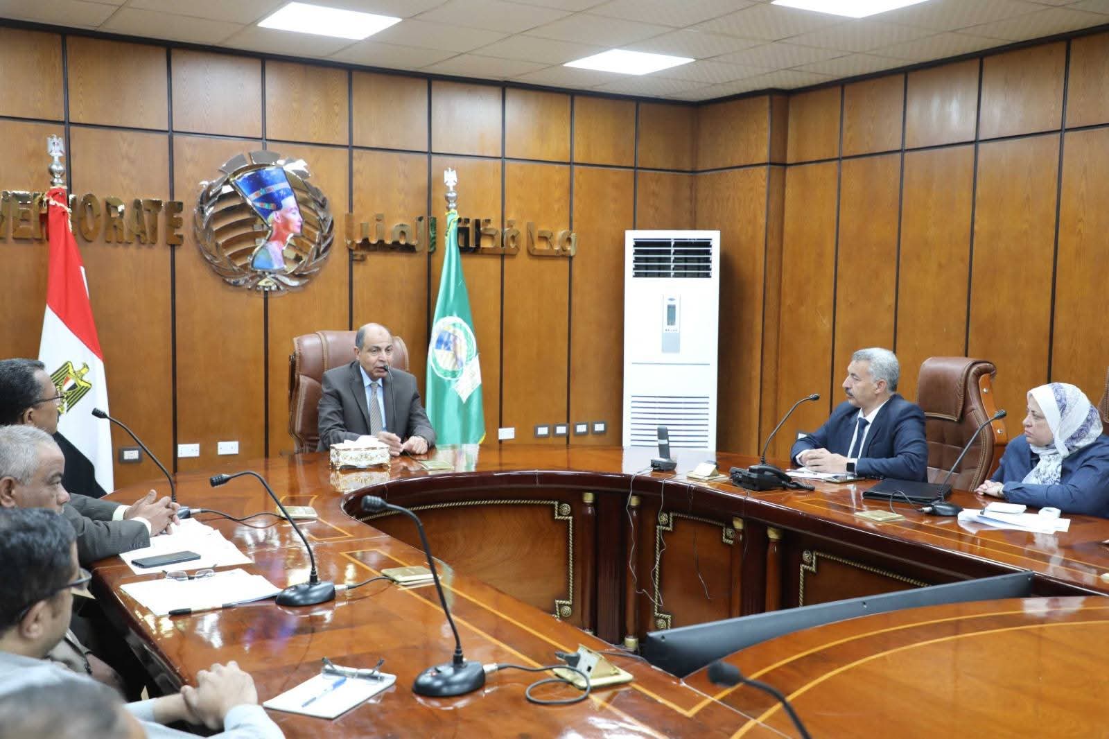 محافظ المنيا: زيادة 16 ألف فدان في زراعة القمح ورفع درجة الاستعداد لاستقبال موسم التوريد 2026