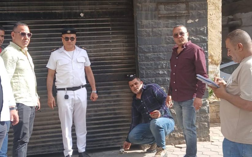 إزالة تعديات وإغلاق 5 مقاهي مخالفة بشارع خاتم المرسلين في العمرانية