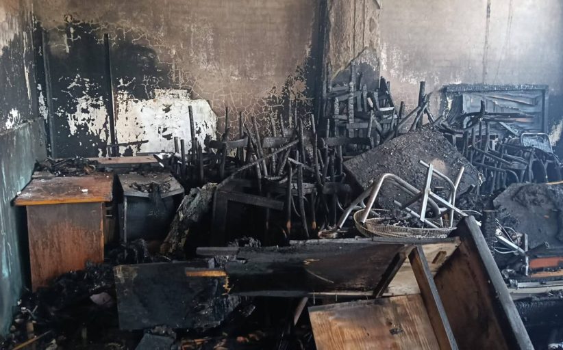 إخماد حريق داخل مقر جمعية أهلية بالإسماعيلية دون إصابات