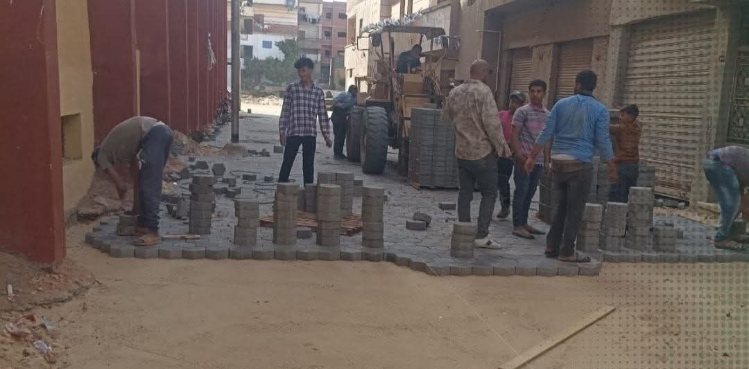 بتكلفة 7.9 مليون جنيه.. استكمال تطوير ورفع كفاءة شوارع كفر الحوت بفاقوس