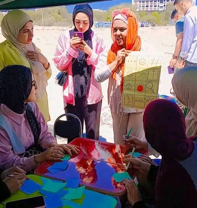 مشاركة متميزة لمكتبة مصر العامة في فعاليات الأسبوع البيئي بجامعة قناة السويس في الإسماعيلية 