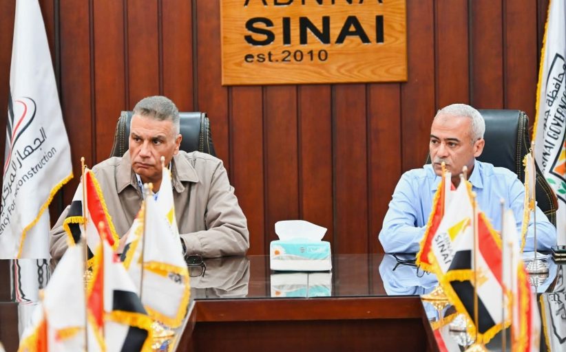 جولة تفقدية لمشروع 