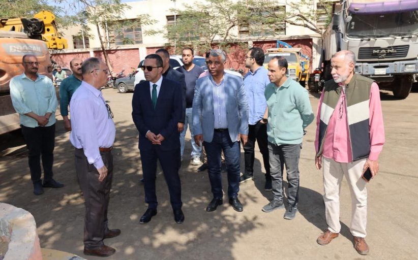 محافظ المنوفية في جولة ميدانية موسعة لمتابعة الأعمال الإنشائية لدار المناسبات بحي شرق