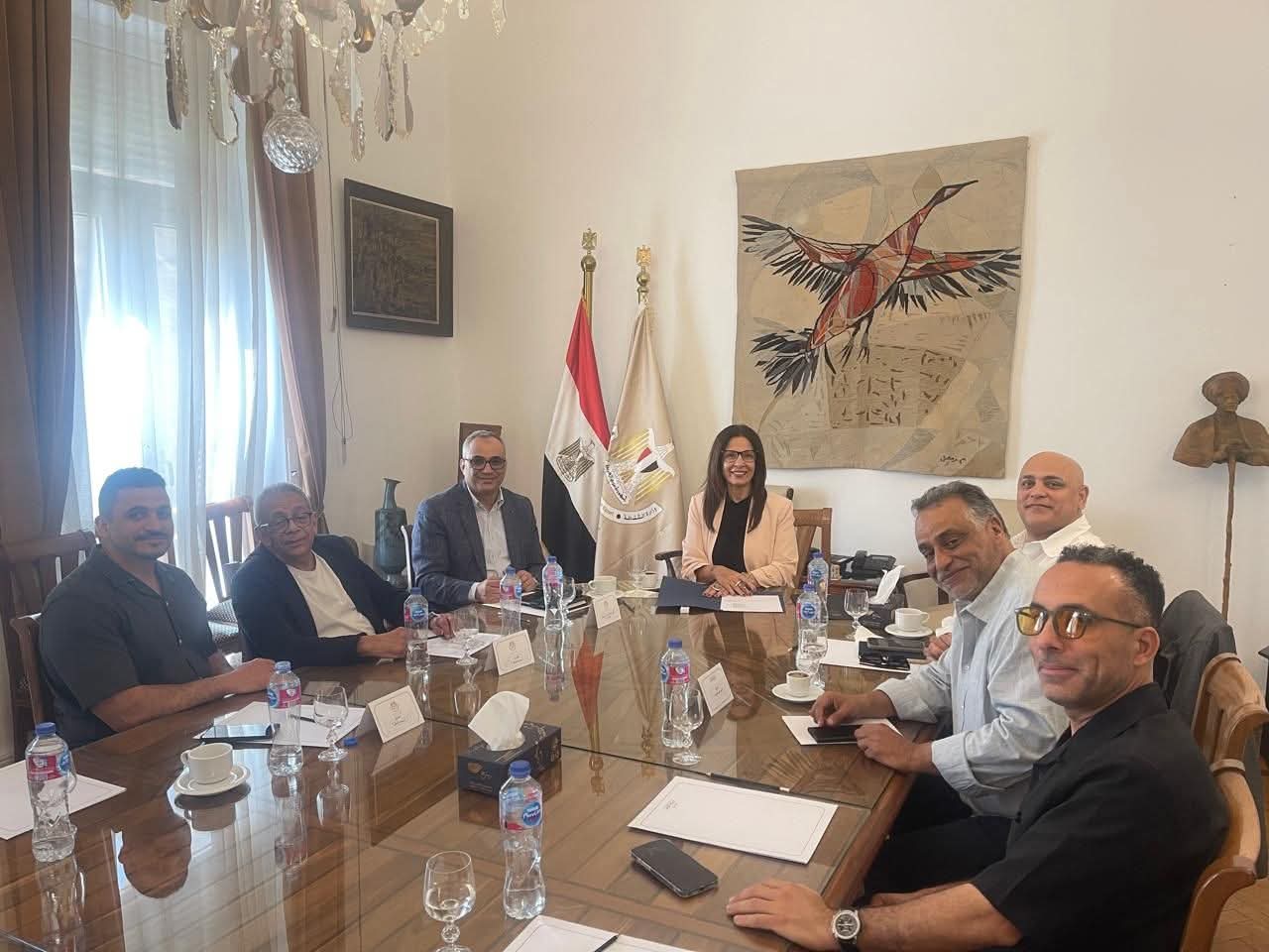 وزيرة الثقافة : تصورات جديدة لدعم الإنتاج السينمائي واستعادة ريادة السينما المصرية