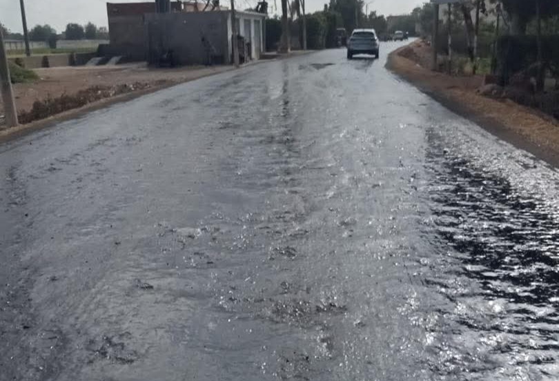 استكمال رصف طريق سنباط – شرشابة بزفتى بطول 2.5 كم ضمن خطة 2025/2026