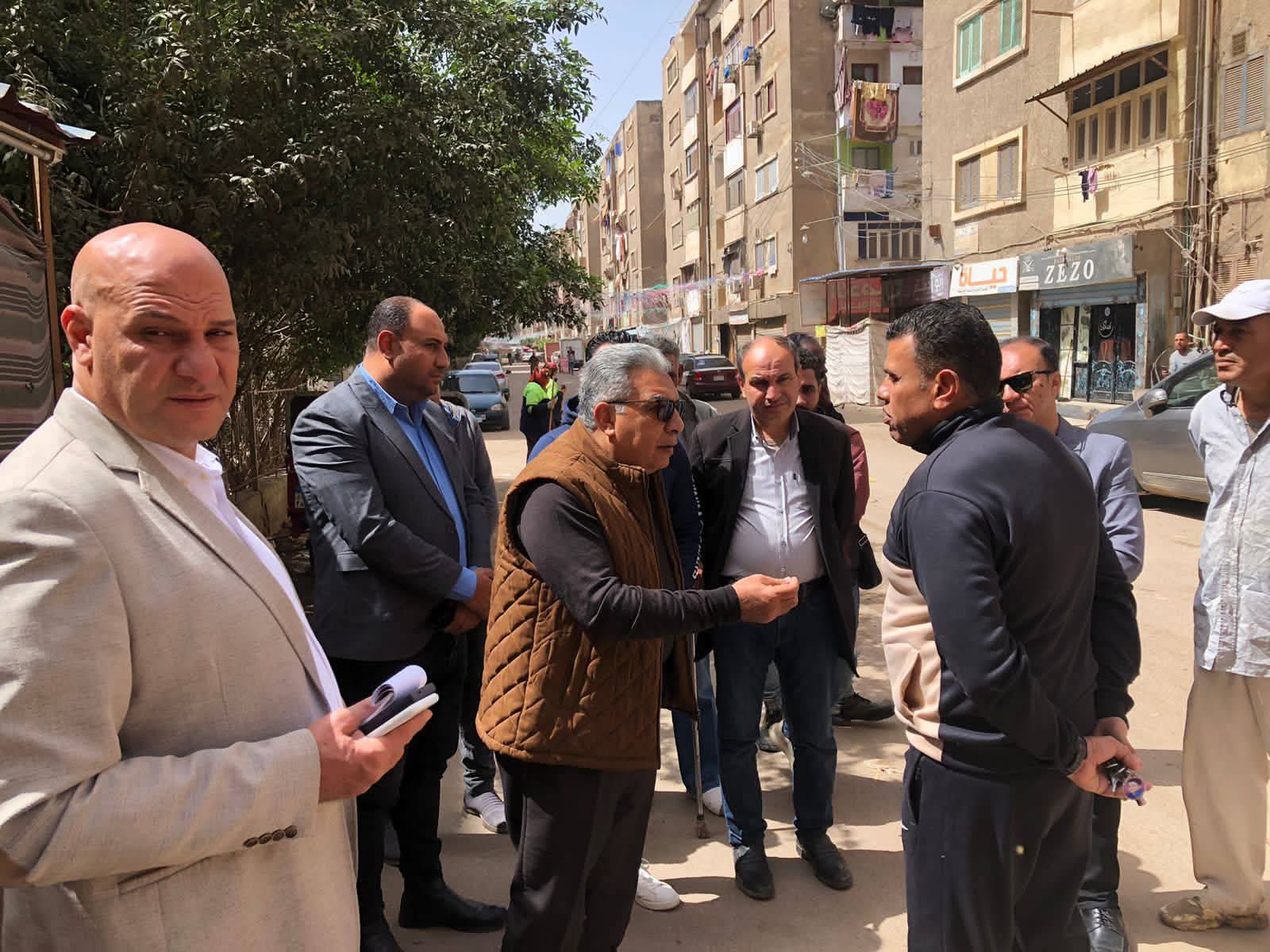 جولة ميدانية لمتابعة نظافة شوارع غرب المنصورة وتشديد على مواجهة المخالفات