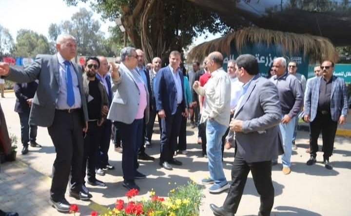 وزير الزراعة يتفقد معرض زهور الربيع بالمتحف الزراعي بالدقي