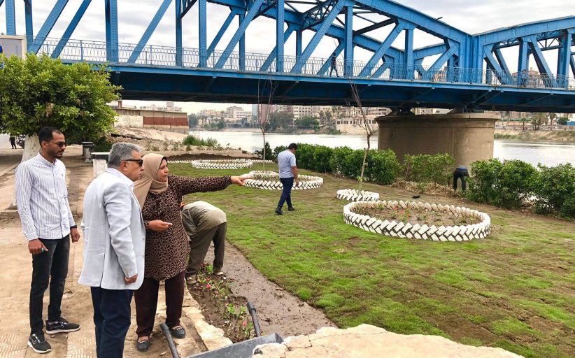 محافظ الدقهلية يتابع إنشاء حدائق جديدة بطلخا ويوجه بسرعة الإنجاز وخطة للتجميل والتشجير