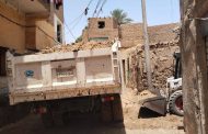 حملة موسعة لتحسين البيئة ورفع كفاءة الطرق بالرزيقات بحري في الأقصر