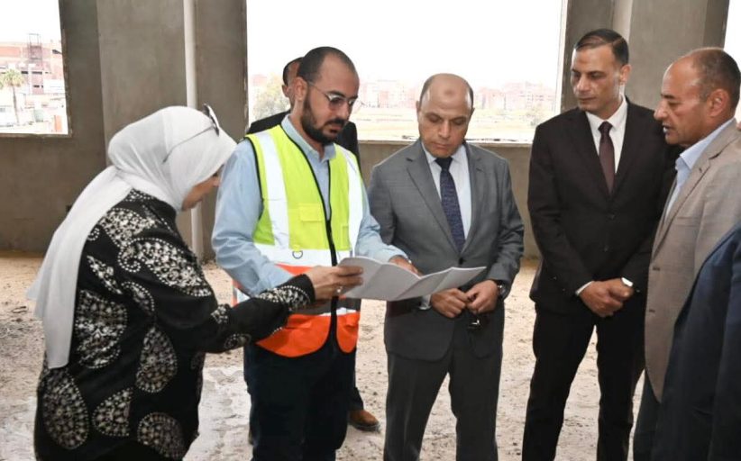 تنفيذ 55% من مبنى مجلس مدينة المحلة الجديد.. ومحافظ الغربية يوجه بتسريع وتيرة العمل