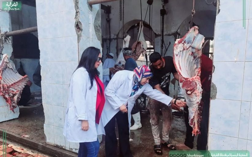 الشرقيه تذبح 118 رأس ماشية لتوزيع لحوم الأضاحي على الأسر الأولى بالرعاية