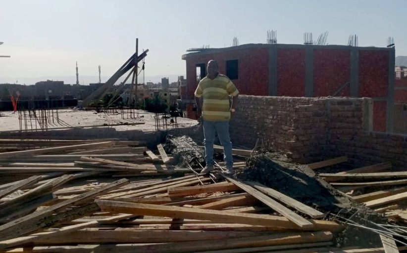 مدينة الأقصر تُزيل 3 حالات بناء مخالف في المهد بحيي المطار وجنوب