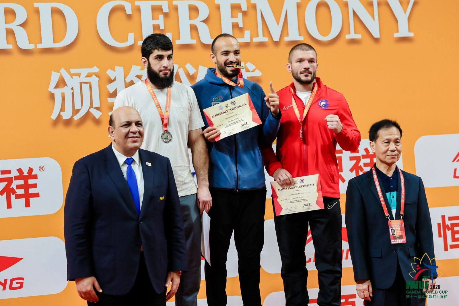 مصر تتألق عالميًا.. 4 ميداليات تاريخية لمنتخب الكونغ فو في كأس العالم بماكاو