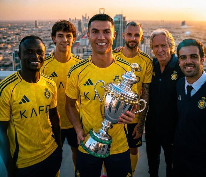 النصر يحتفل بالدوري ورسائل لاعبيه تشعل الأجواء بعد ليلة التتويج التاريخية