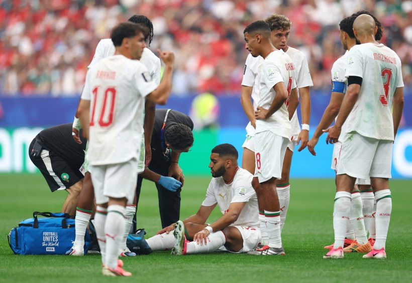 انتكاسة للمغرب.. إصابة صيباري تغير حسابات أسود الأطلس