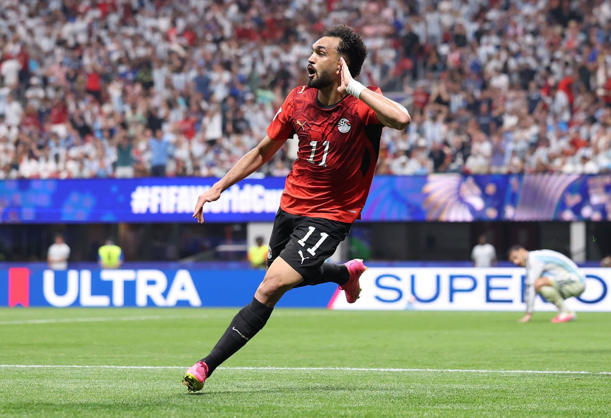 زيكو يضاعف النتيجة.. منتخب مصر يقترب من إنجاز تاريخي أمام الأرجنتين