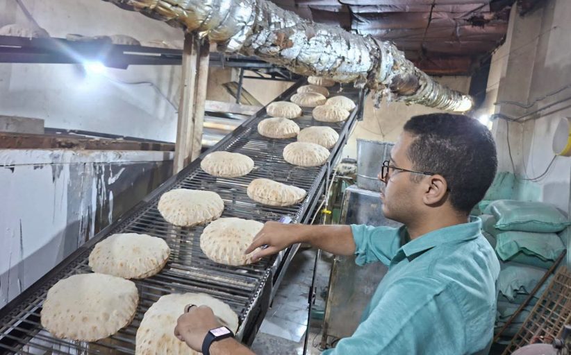 34 محضرًا خلال حملات رقابية على المخابز البلدية بالمحلة الكبرى في الغربية