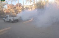 تكثيف حملات رش الناموس والحشرات الطائرة بمراكز الشرقية للحد من انتشارها خلال الصيف