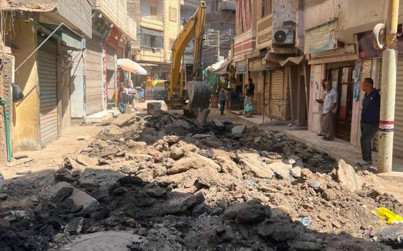 محافظ الغربية يتابع تطوير شارع البهي بالمحلة الكبرى ضمن خطة رفع كفاءة الطرق