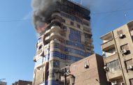 محافظ سوهاج يقود عمليات إخماد حريق برج معهد الاتصالات ويوجه بتأمين المنطقة بالكامل