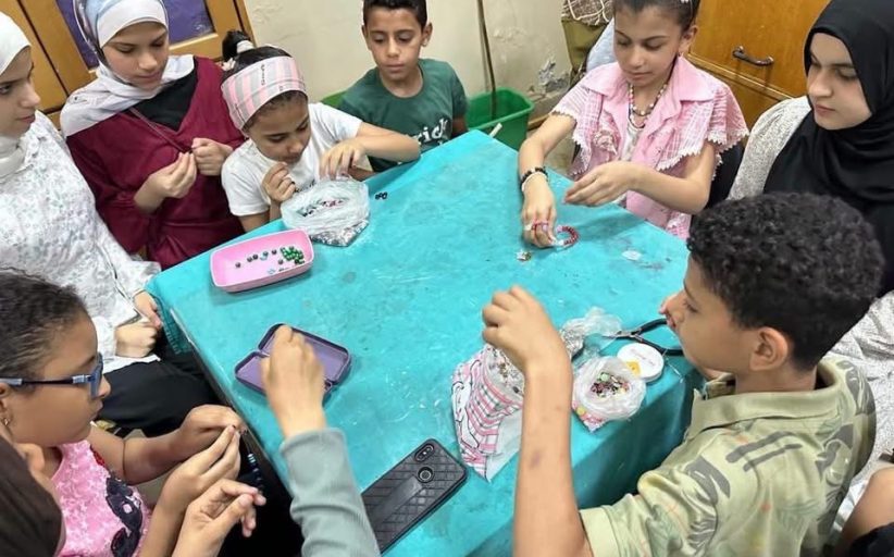 ورش فنية وبيئية إبداعية.. مكتبة الفيوم العامة تفتح أبوابها لاكتشاف مواهب الأطفال