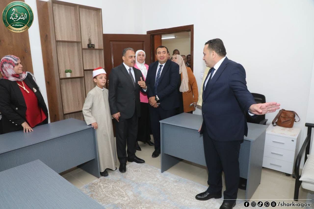 محافظ الشرقية يفتتح المقر الجديد لمركز ومدينة كفر صقر لتعزيز جودة الخدمات الحكومية
