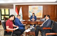 محافظ القليوبية يتابع إصلاح كسر بخط مياه ناقل بقليوب ويكلف بسرعة إعادة الخدمة