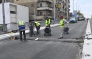 استكمال أعمال صيانة كوبري دمنهور العلوي وفتحه بالكامل أمام المرور مساء اليوم