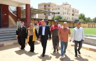 نائب محافظ الوادي الجديد يتفقد المدارس بالخارجة ويُوجّه بسرعة استكمال الاستعدادات للعام الدراسي الجديد