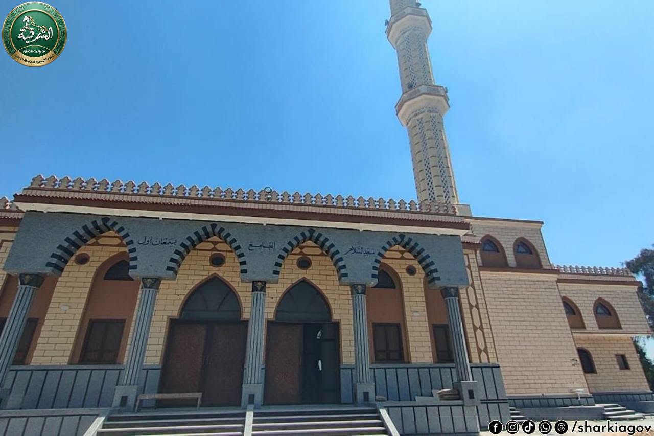 افتتاح مسجد السلام بسمعان أول بكفر صقر بعد إحلاله وتجديده بتكلفة 11 مليون جنيه