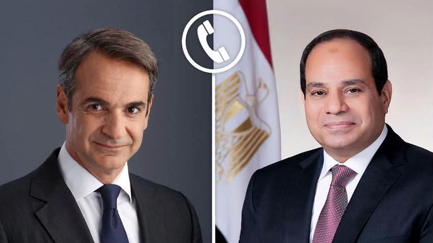 السيسي يؤكد تضامن مصر مع اليونان ويبحث مع ميتسوتاكيس الربط الكهربائي وتطورات غزة والشرق الأوسط