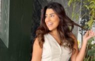 آيتن عامر تتألق في أحدث ظهور بفستان أنيق