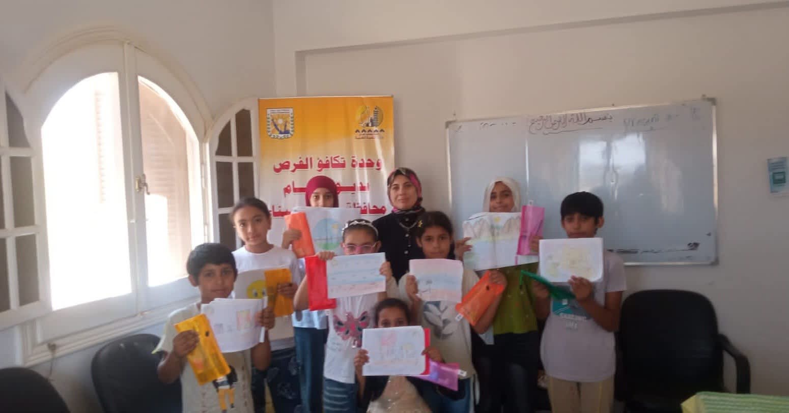 «أنا متعلم مدى الحياة».. ختام دورة لتنمية مهارات الرسم والإبداع للأطفال بجنوب سيناء