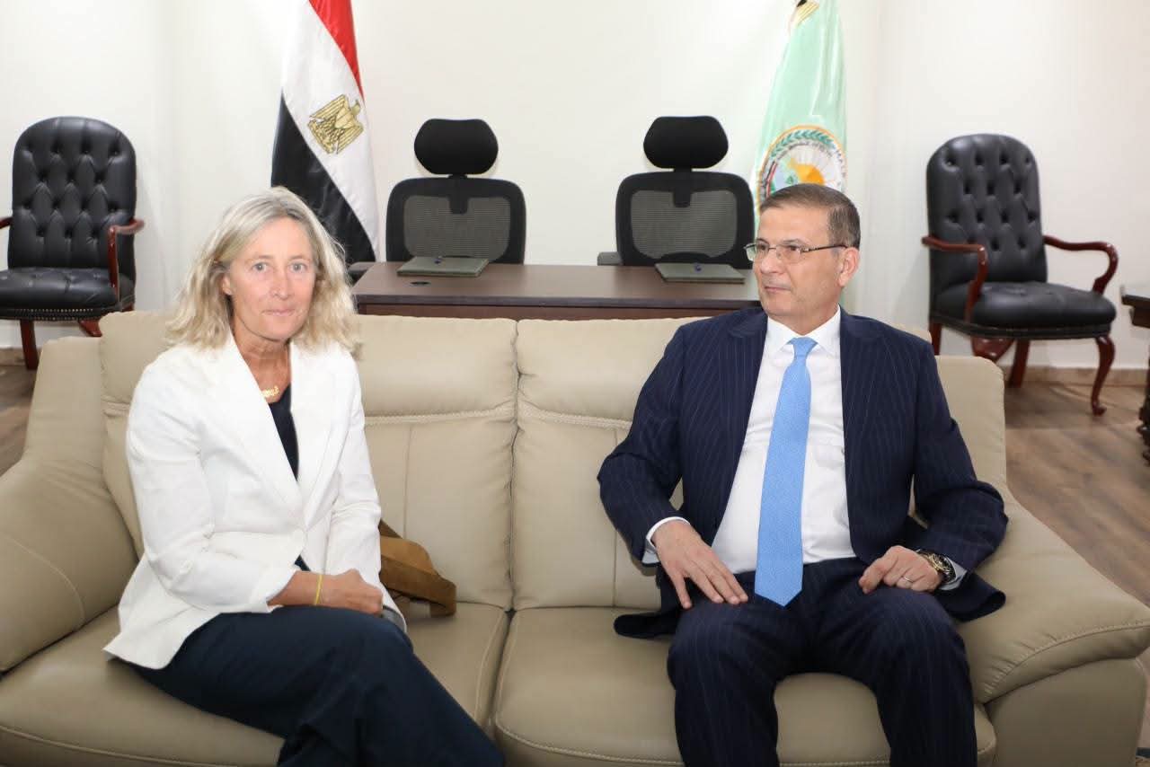 وزير الزراعة يتابع معدلات تنفيذ مشروعات «إي يو كافي» مع الوكالة الإيطالية