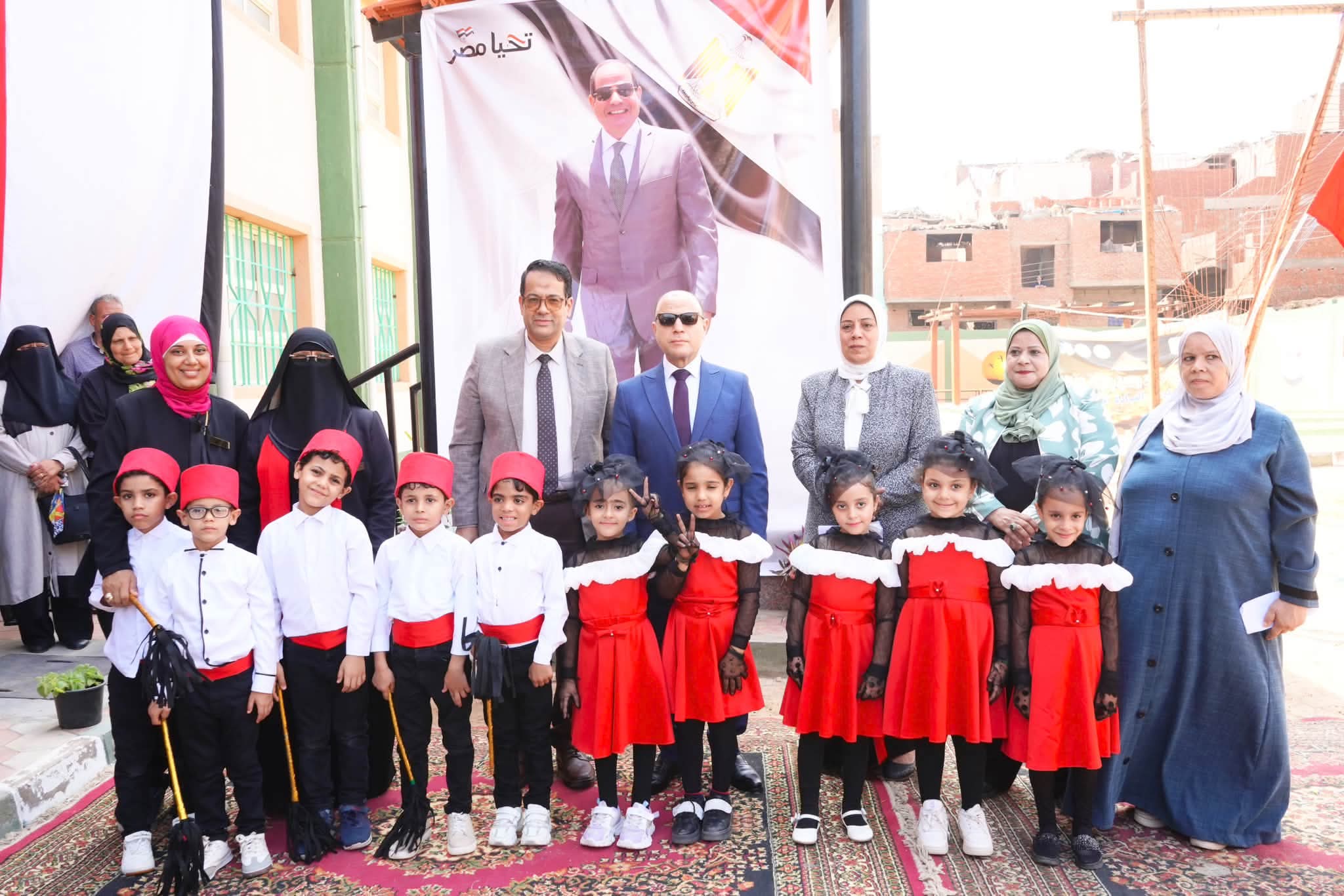 محافظ الغربية يفتتح مدرسة «هاشم الشريف» بكفر الزيات لخفض الكثافات ودعم الخدمات التعليمية بالقرى