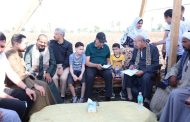 محافظ المنيا يحتفل بعيد الفلاح وسط مزارعي البرجاية على مائدة إفطار واحدة