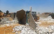 إزالة إشغالات الطريق الصحراوي الغربي بطوخ الخيل ضمن حملة مكبرة بالمنيا