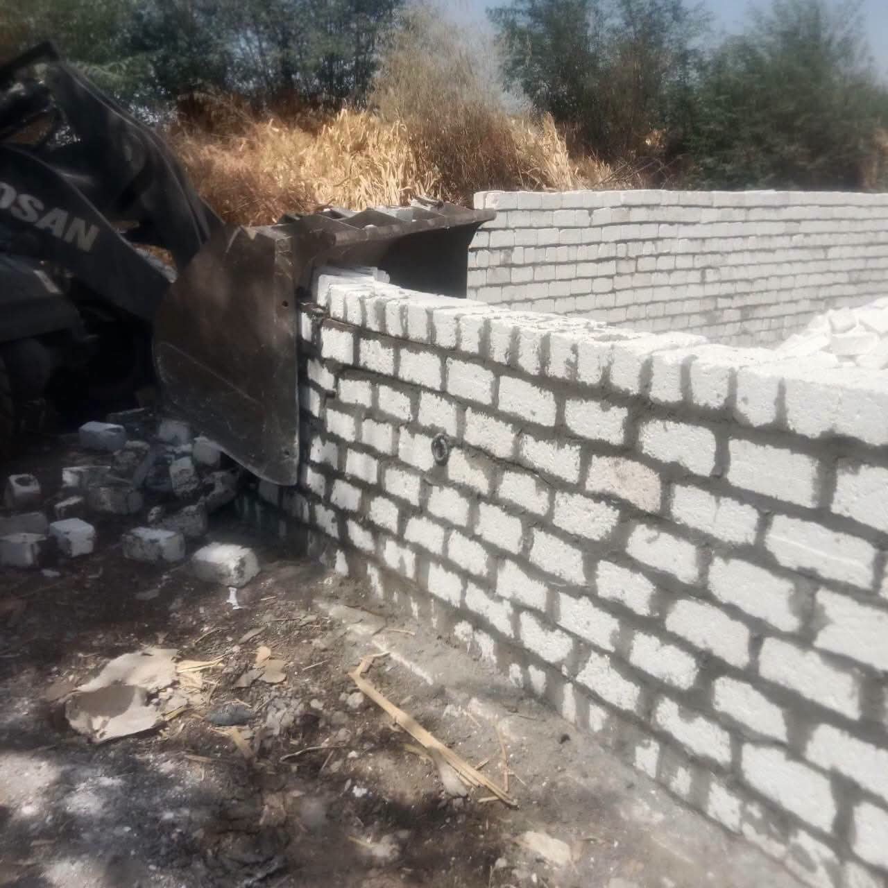 المنيا تكثف حملات إزالة التعديات مع انطلاق المرحلة الثانية من الموجة 30