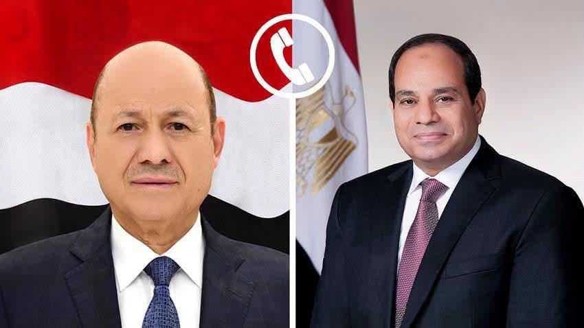 رئيس الجمهورية يجدد دعم مصر لجهود تحقيق الأمن والاستقرار في اليمن