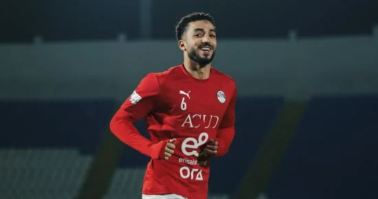 محمد عبد المنعم يلتحق بمعسكر منتخب مصر بعد العودة من جنوب السودان
