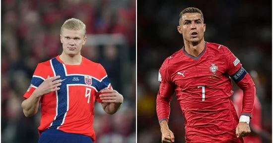 رونالدو في مواجهة هالاند.. البرتغال والنرويج تترقبان صدامًا ناريًا في دوري الأمم