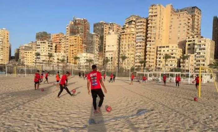 المنتخب المصري لكرة القدم الشاطئية يبدأ تدريباته اليوم على شواطئ الإسكندرية